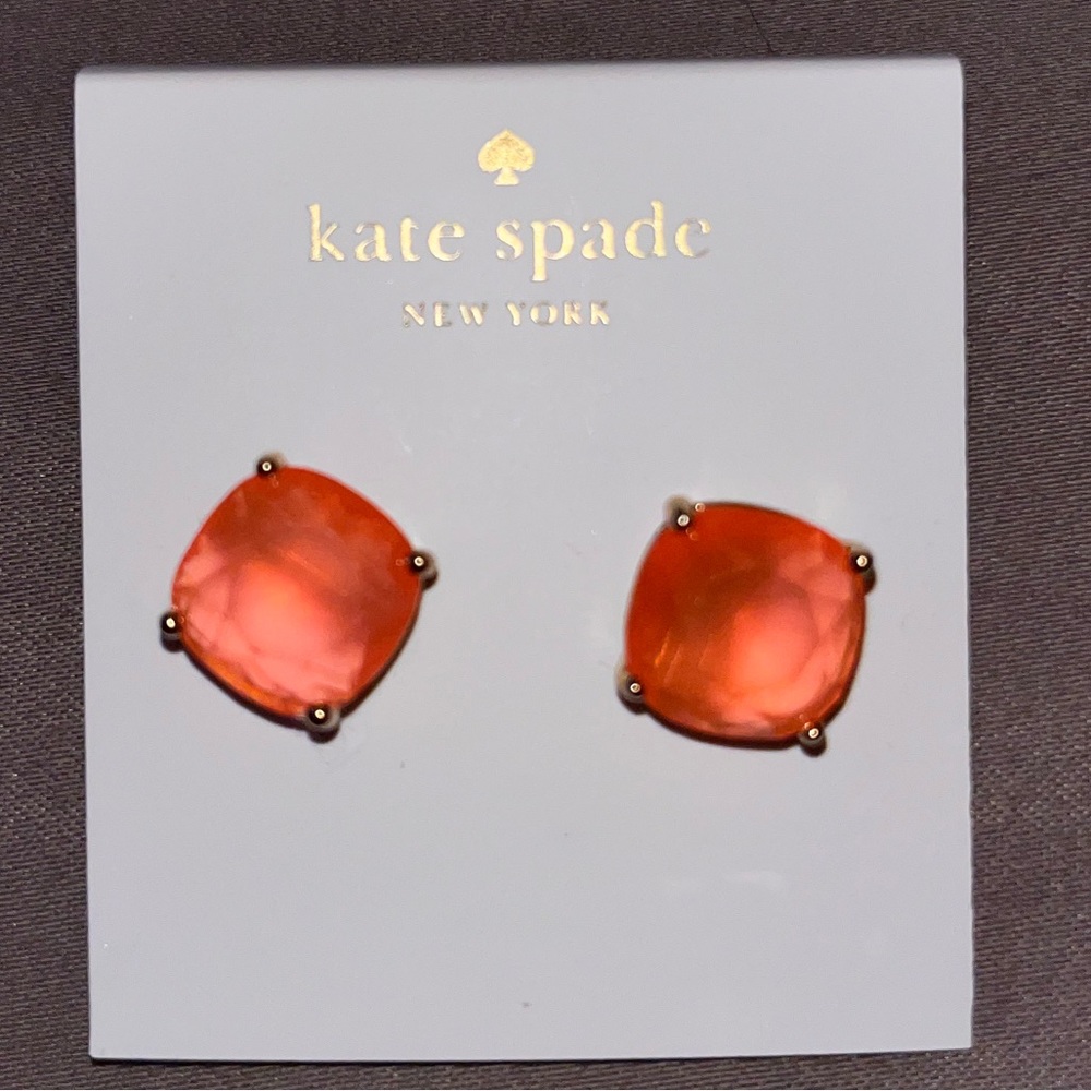 Kate spade NWT Neon Flopink earrings